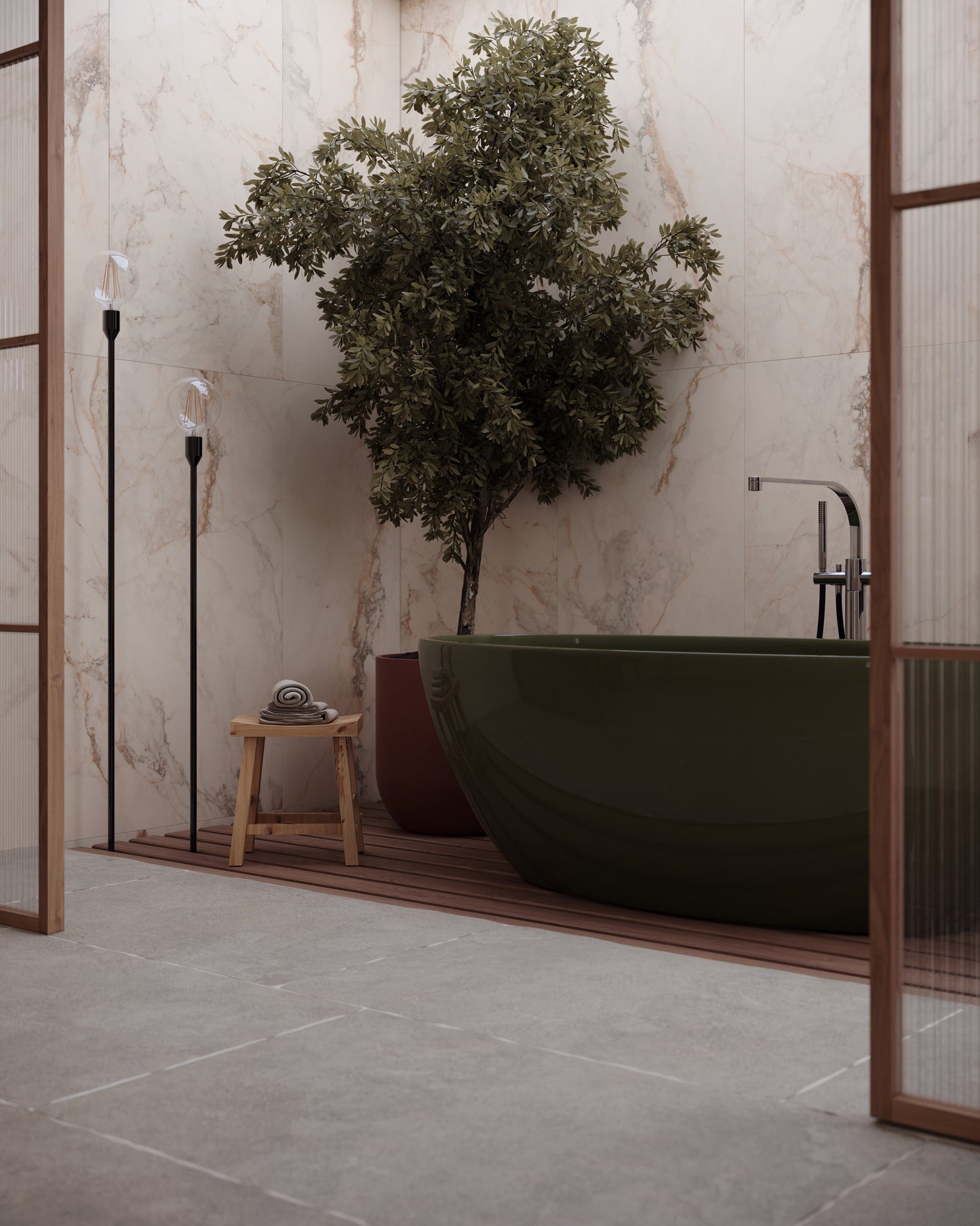 Aurora Melange Polished