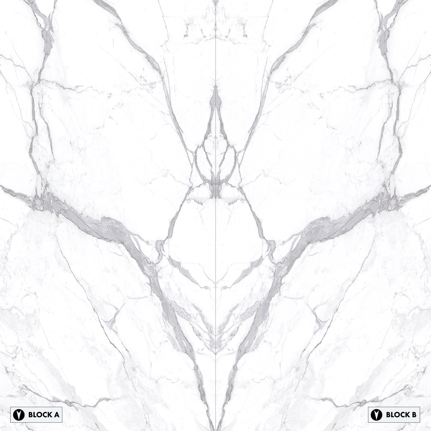 Marmi Statuario Extra Bookmatched (Full Lappato)