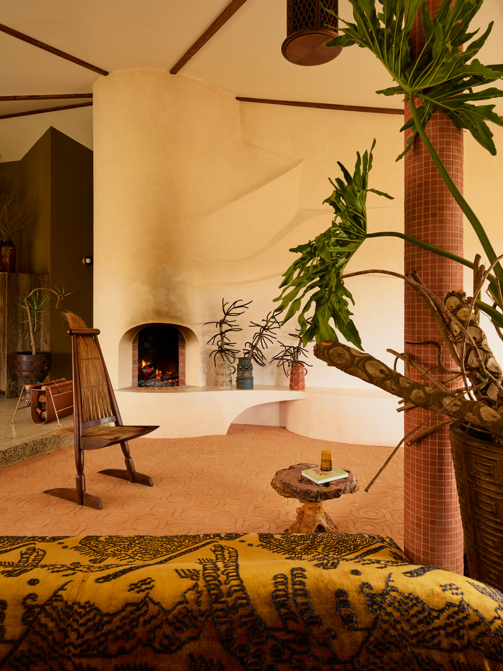 Galestra Mosaic Handmade Terracotta Tumbled Large Square Mesh Backed 27x27mm