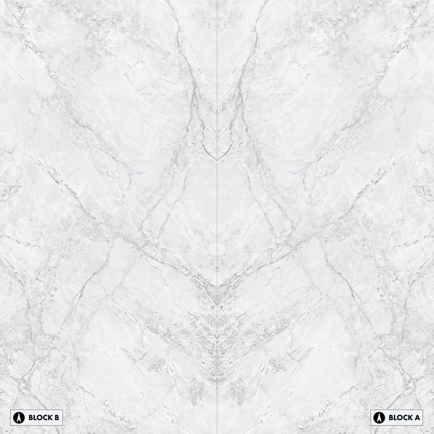 Marmi Super White Bookmatched (Naturale)