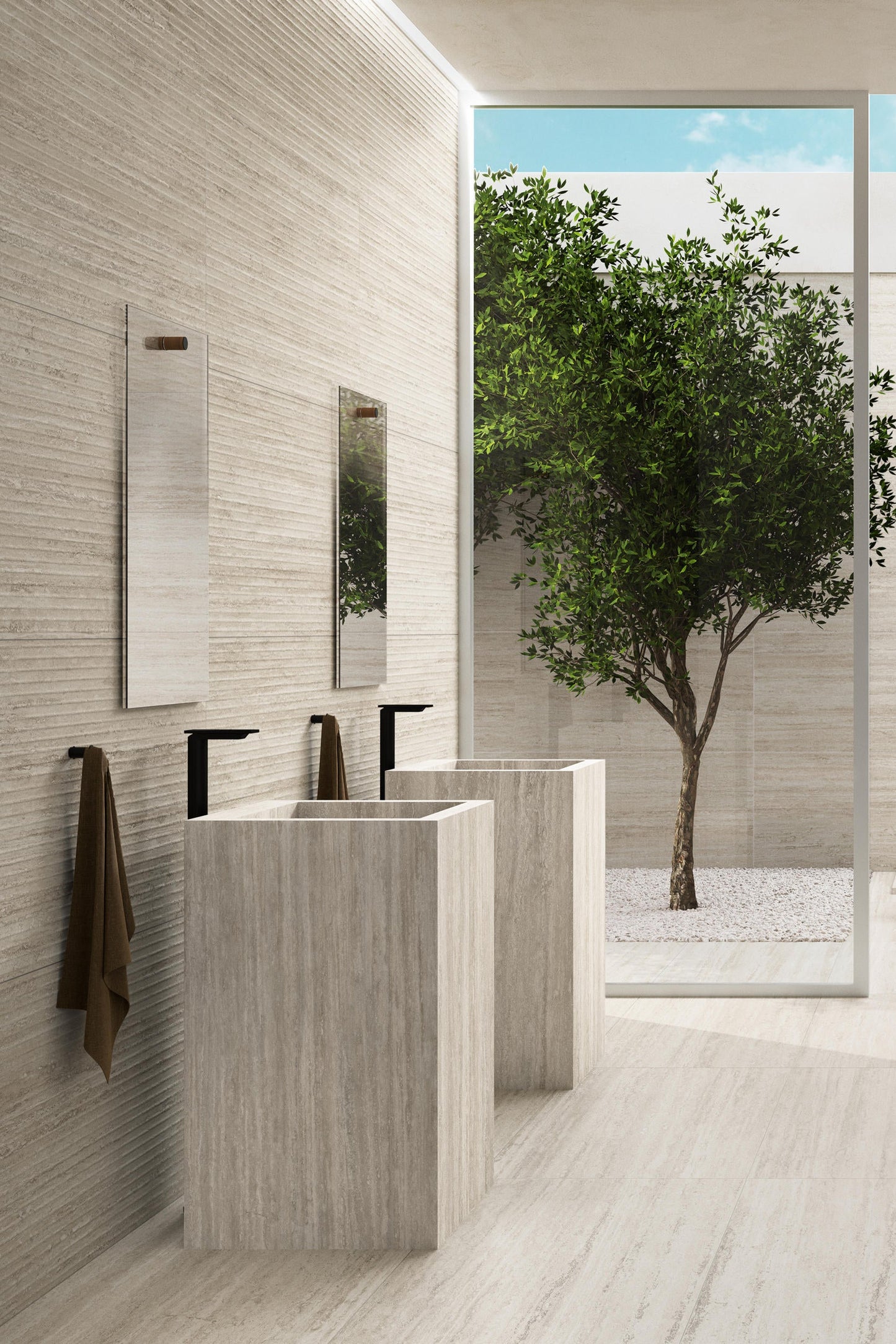 Kamien Milk Vein Cut Fluted