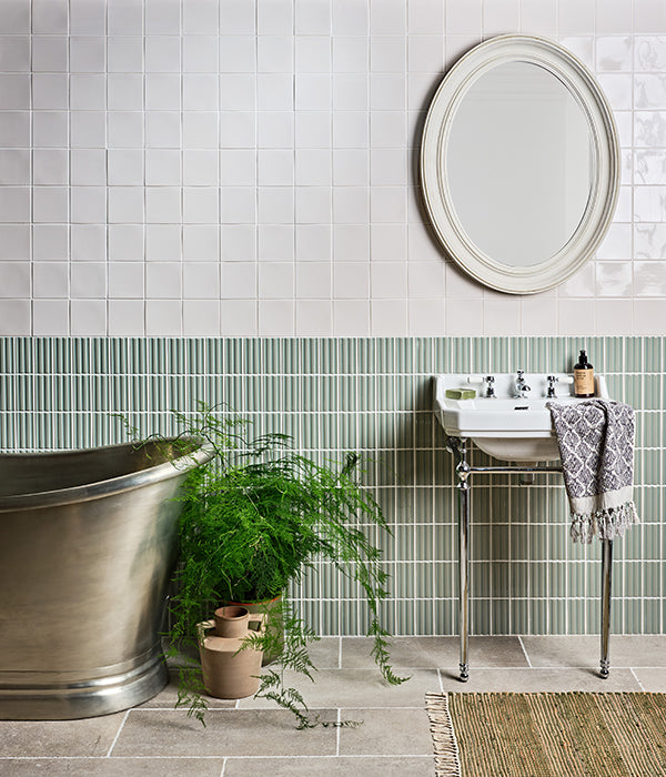 Tunstall Square Deep White Gloss Finish