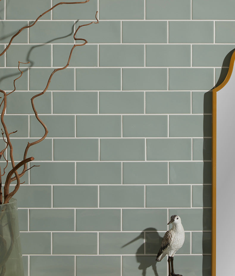 Tunstall Brick Fern Gloss Finish