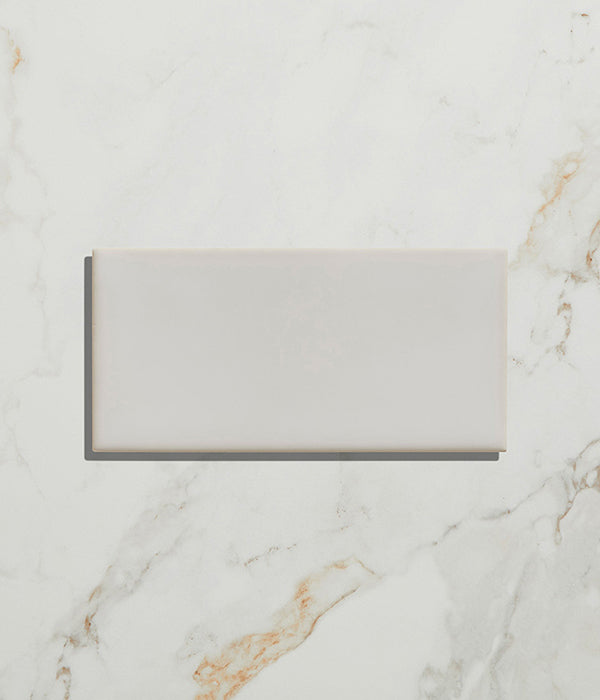 Tunstall Brick Deep White Gloss Finish