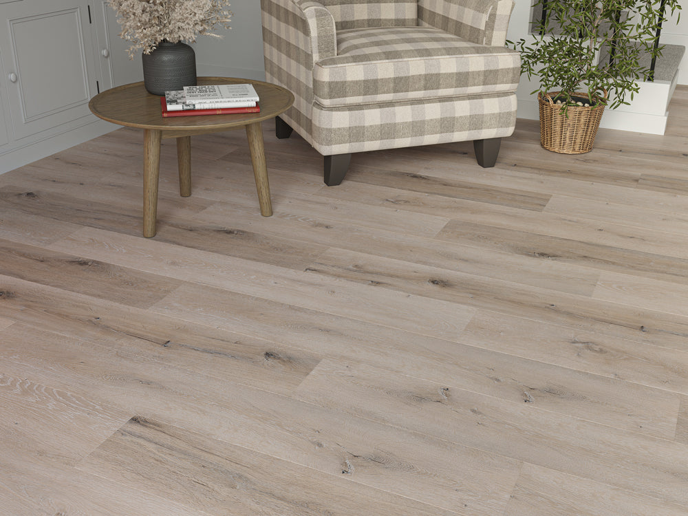 Kendal Whitewashed Grey Oak Plank 5/0.5mm Click SPC