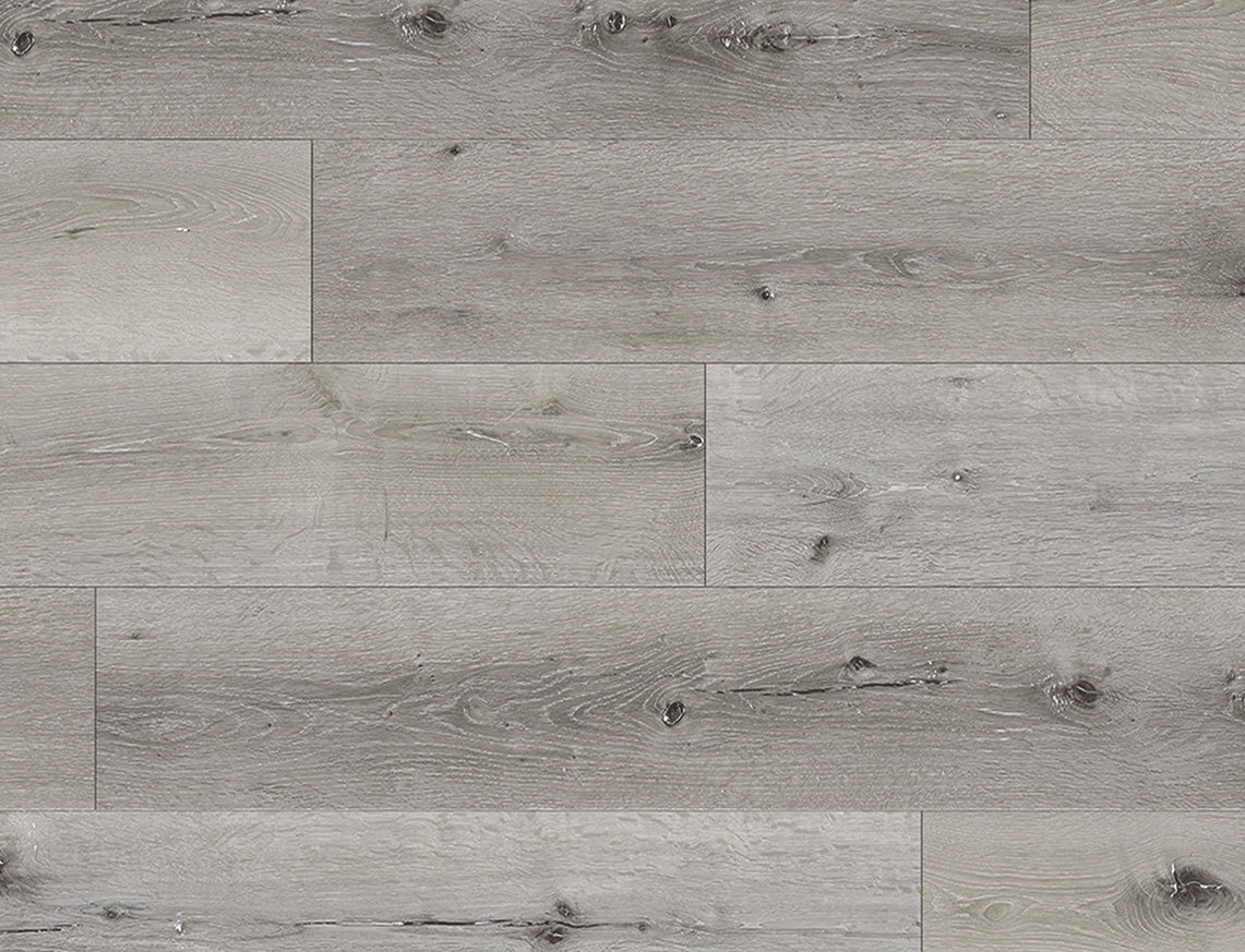 Benmore Antique Light Grey Oak Plank 6.5/0.5mm Click SPC