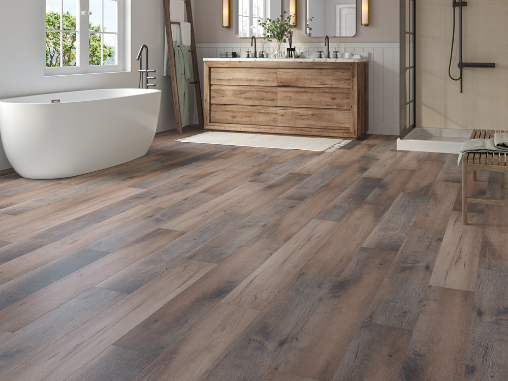 Benmore Brown Black Oak Plank 6.5/0.5mm Click SPC