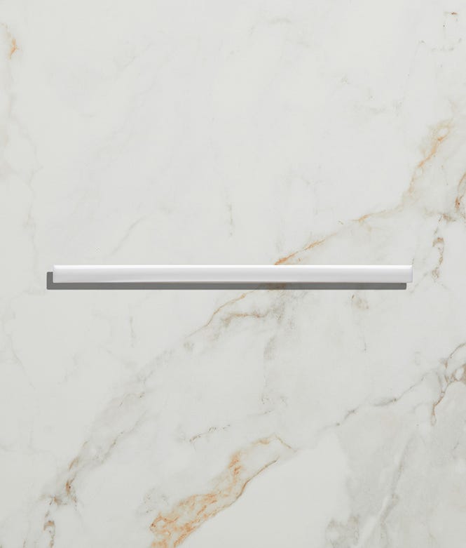 Architectural Mouldings Pencil White Gloss Finish
