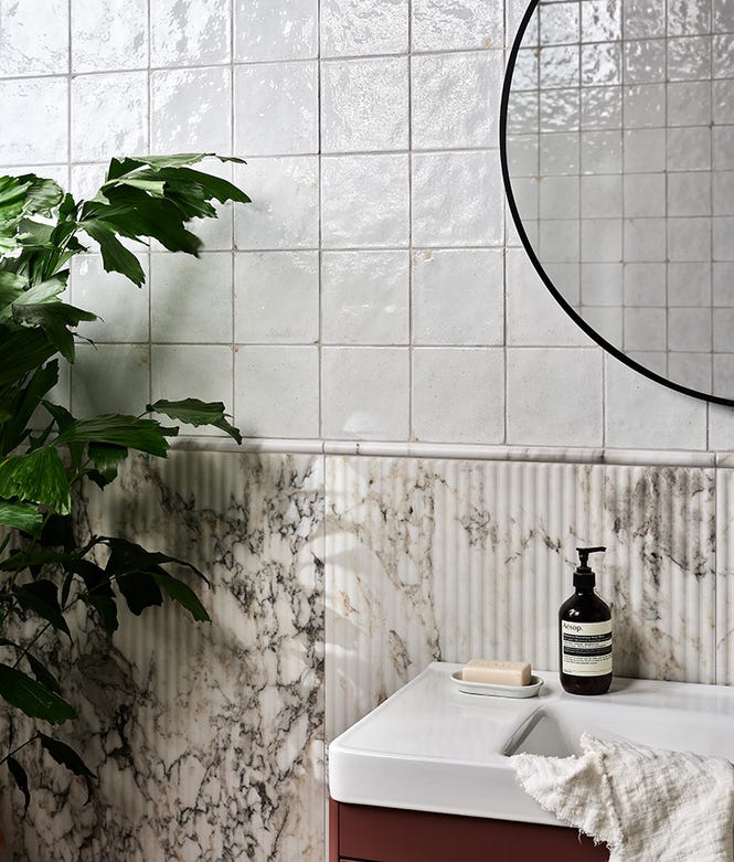 Arte Italiano Porcelain Blanco