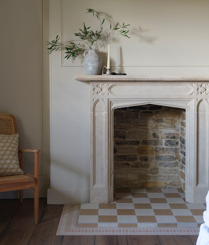 Aventuras Porcelain Linen Field Tile