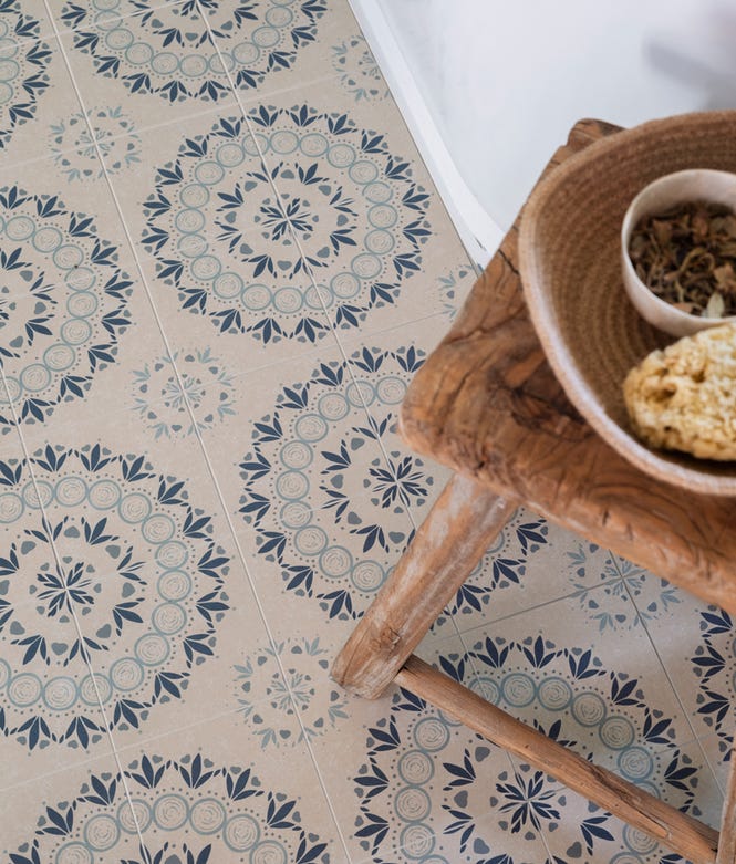 Aventuras Porcelain Palma Blue