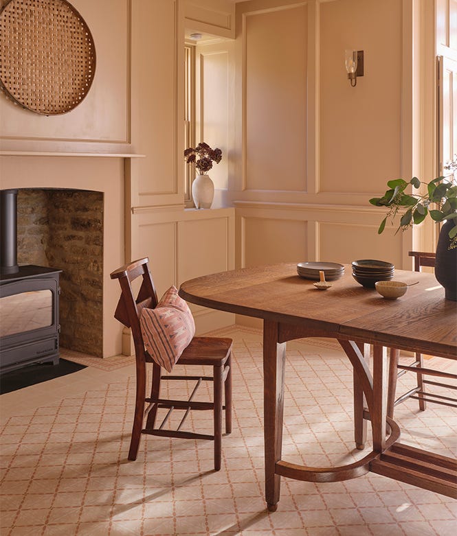 Aventuras Porcelain Ziggy Corner Terracotta