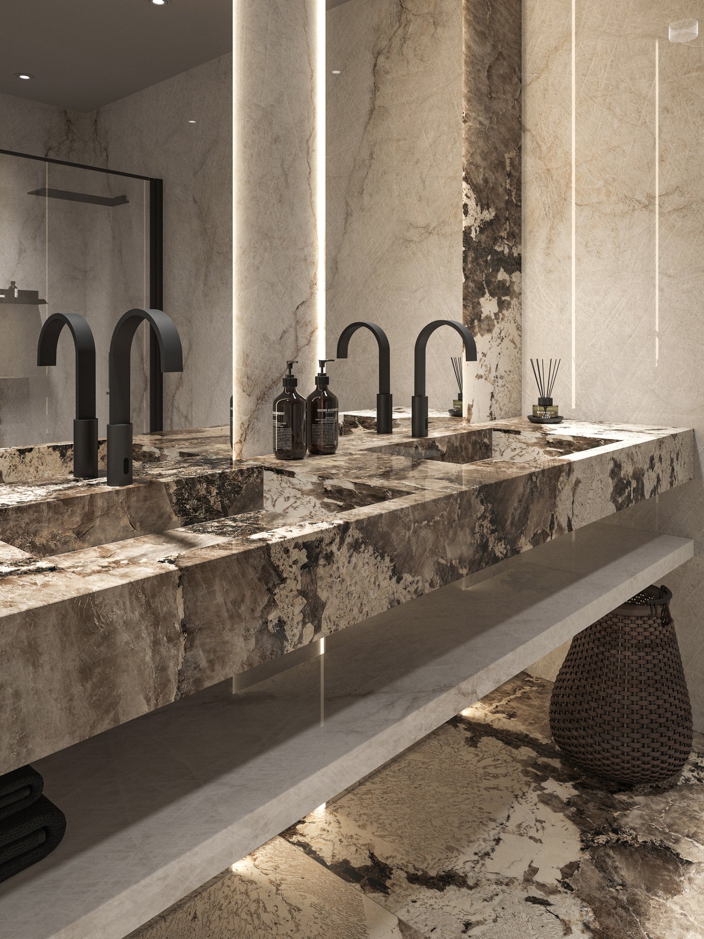 Marmi Heritage Flame (Glossy)