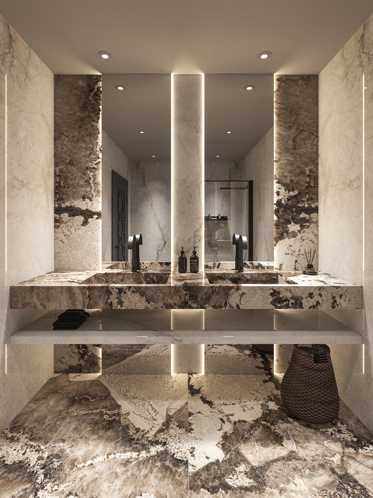 Marmi Heritage Flame (Glossy)