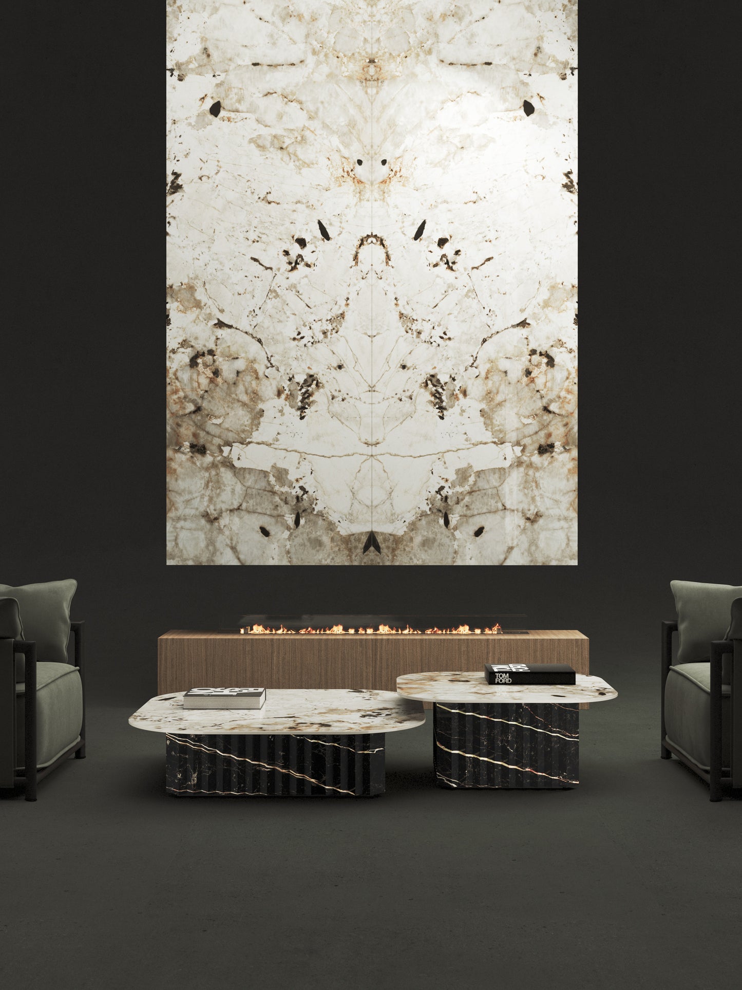 Marmi Tundra Bookmatched (Matte)