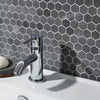 Crypto Small Hexagon Honed Marble Mosaic