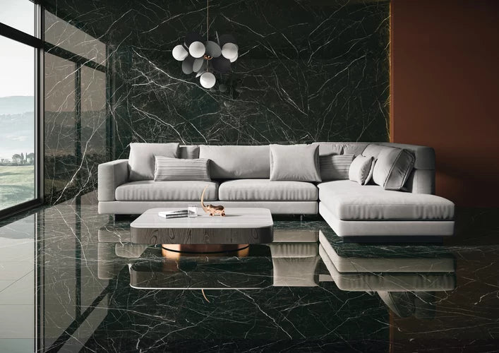 Desire Black Slab Polished