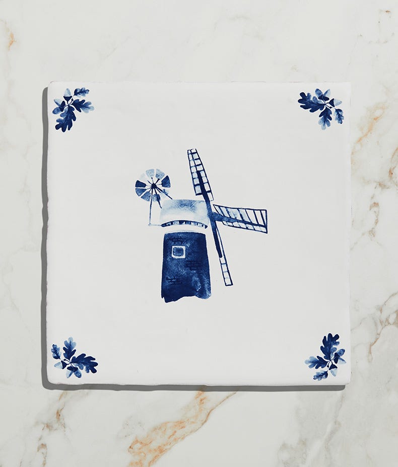 Dyrham Dairy Ceramic Horsey Windpump Decor