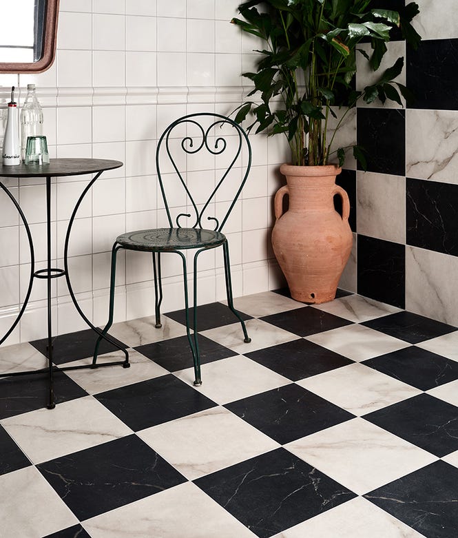 East Village Porcelain Bianco