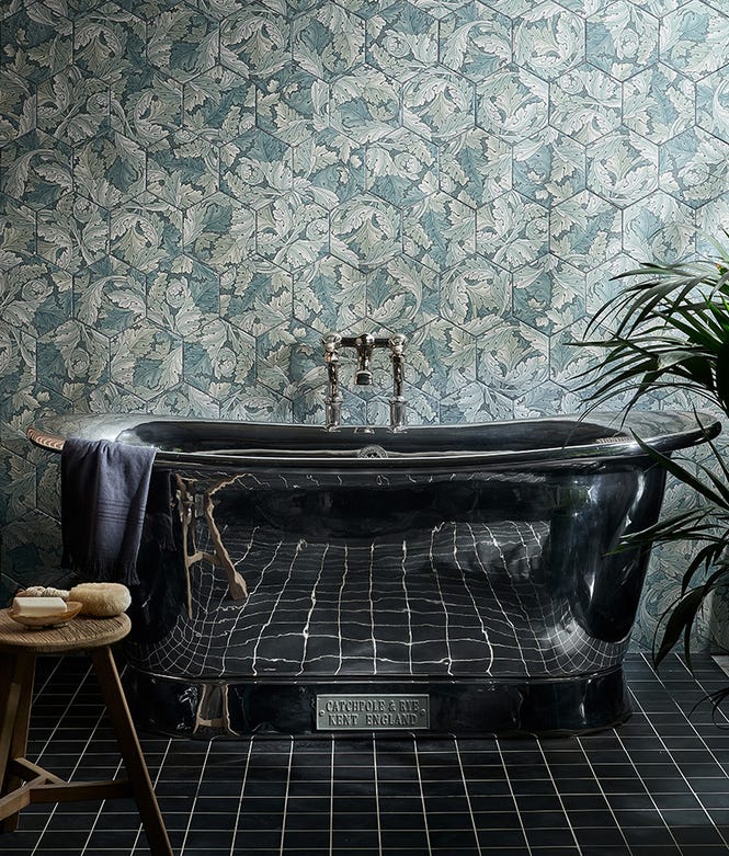 Victorian Style ™ Porcelain Anthracite Field