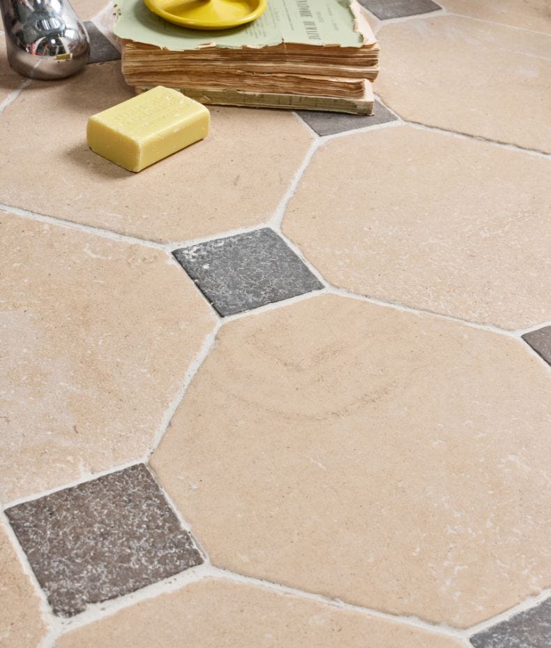 Lacock Limestone Octagons Heritage Finish