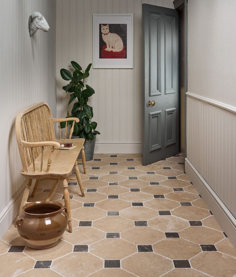 Lacock Limestone Octagons Heritage Finish