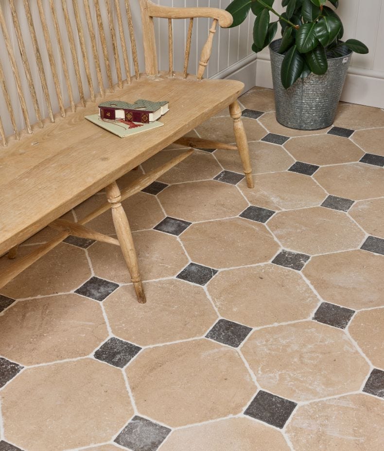 Lacock Limestone Octagons Heritage Finish