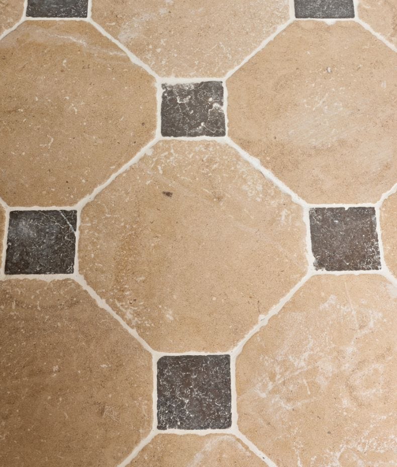 Lacock Limestone Octagons Heritage Finish