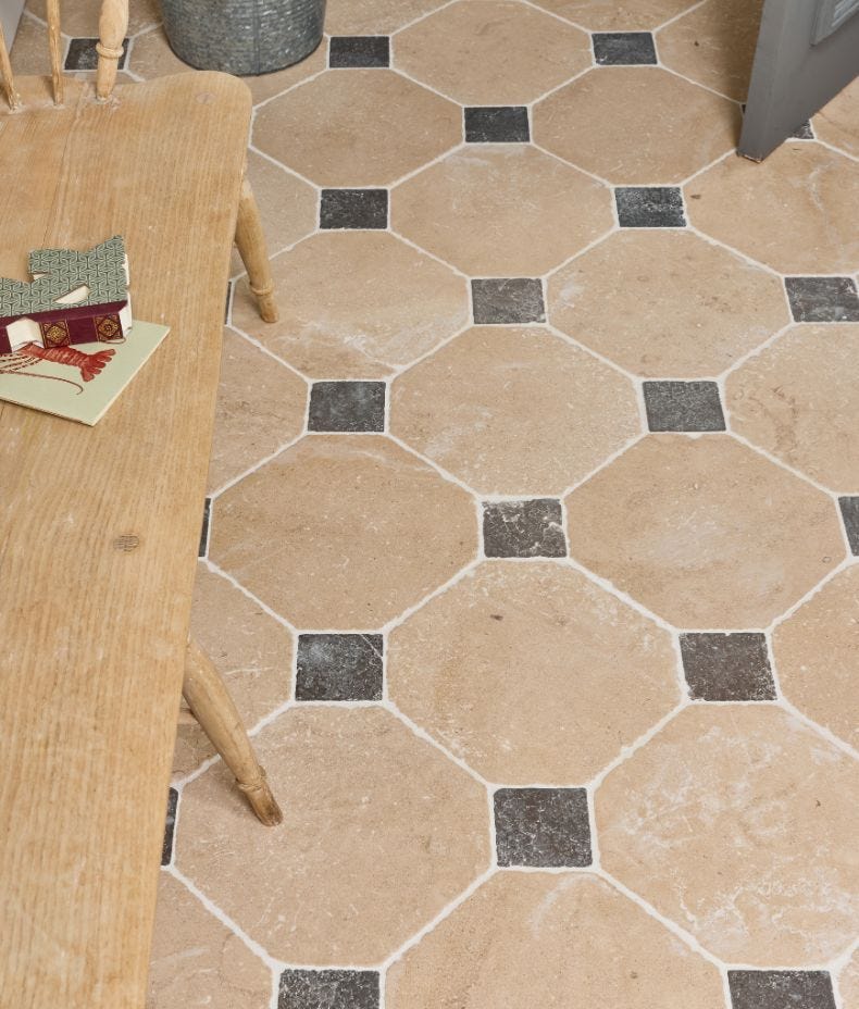 Lacock Limestone Octagons Heritage Finish