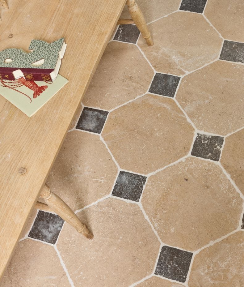 Lacock Limestone Octagons Heritage Finish