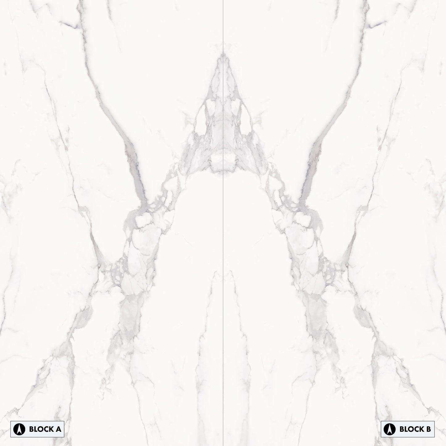 Marmi Level Calacatta Bookmatched (Naturale)