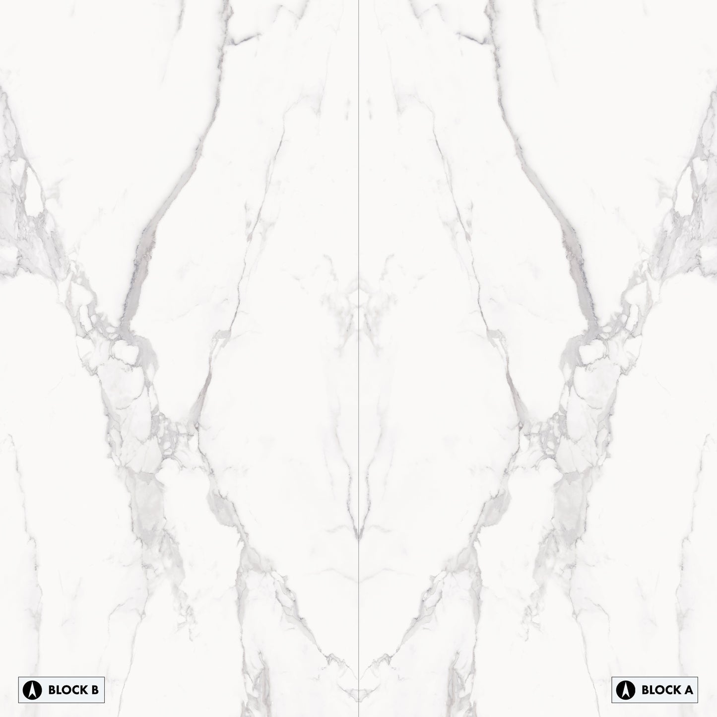 Marmi Level Calacatta Bookmatched (Naturale)