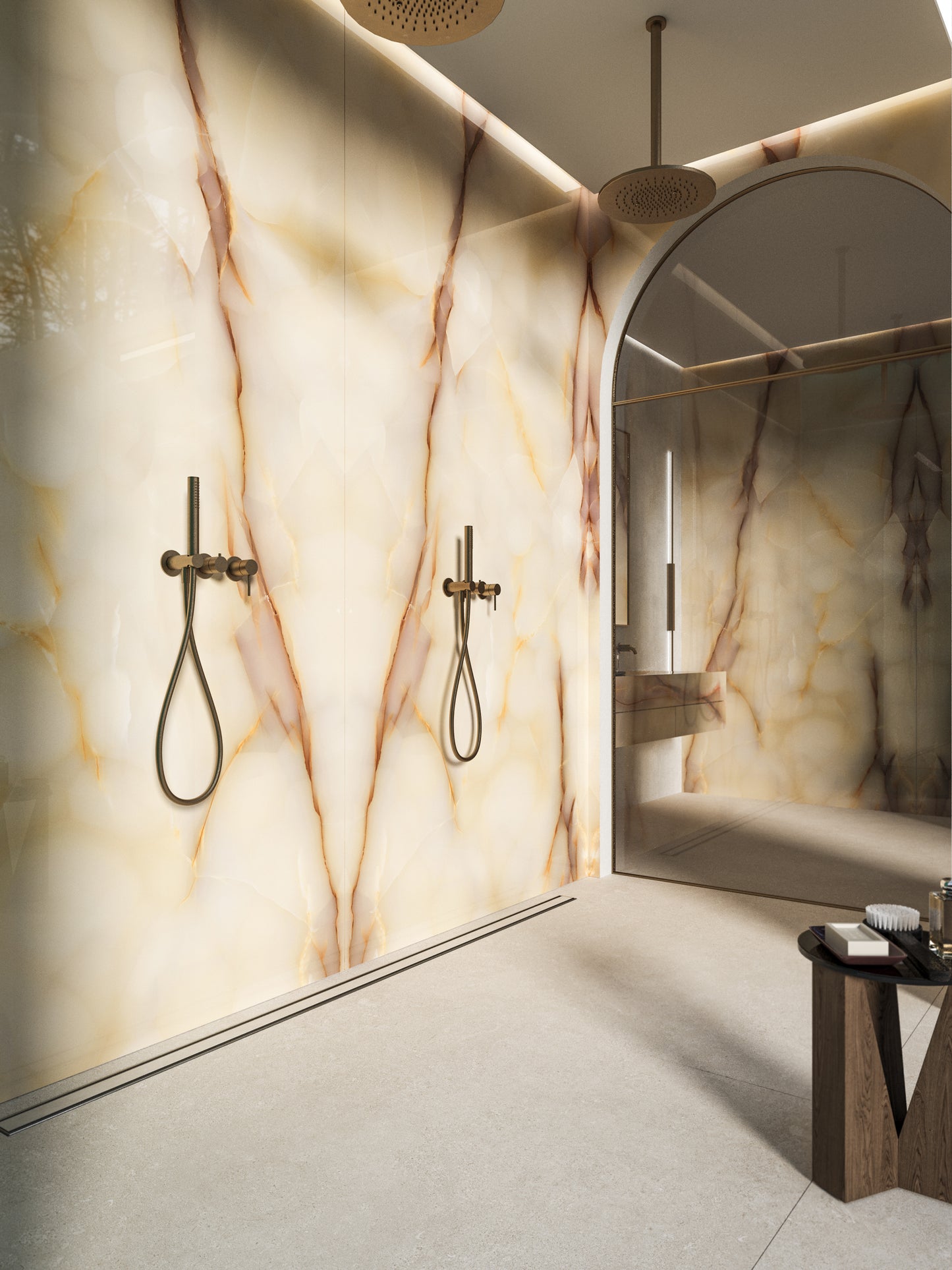 Onici Onyx Miele Bookmatched (Full Lappato)