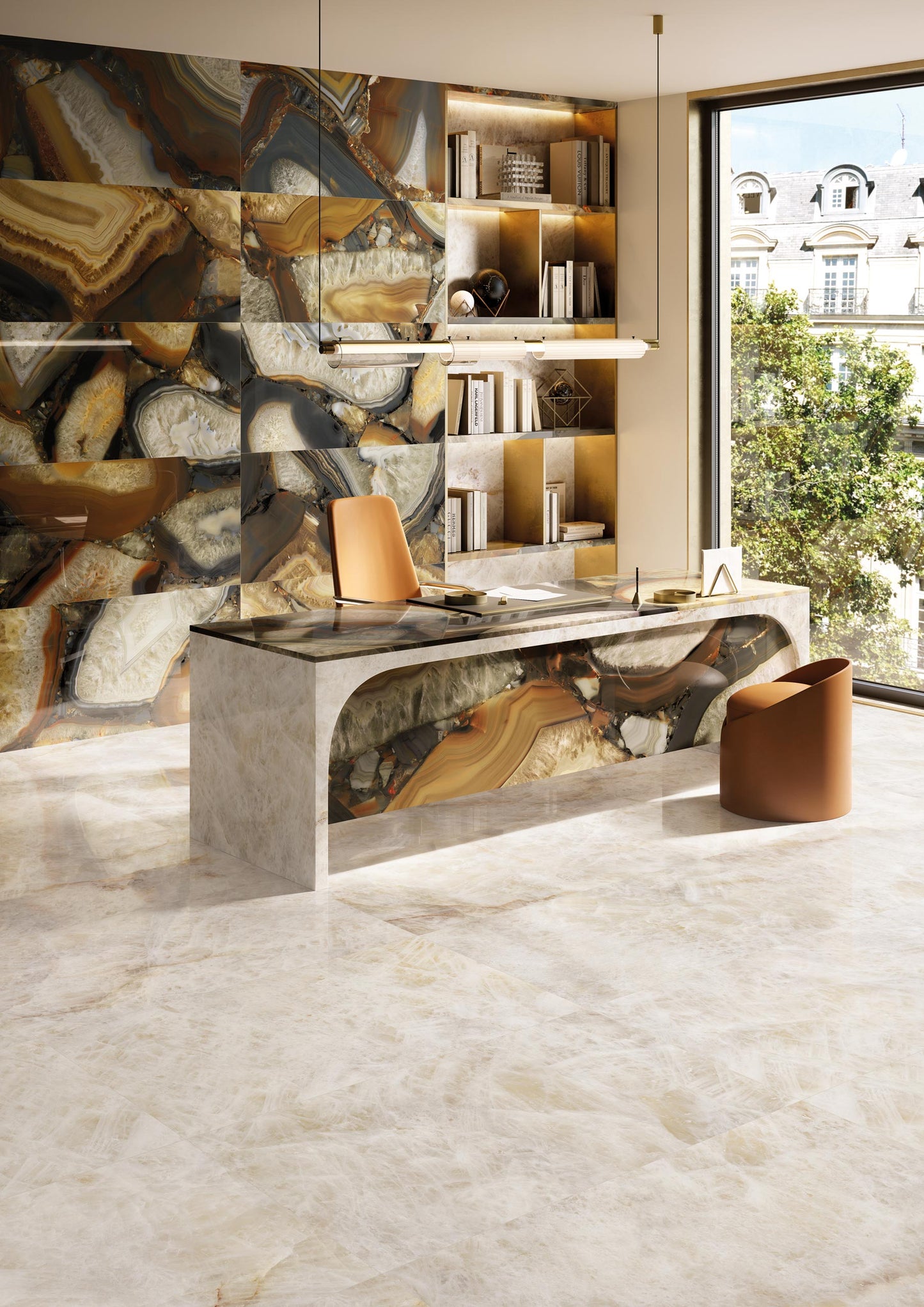 Marmi Crystal Ambra (Naturale)