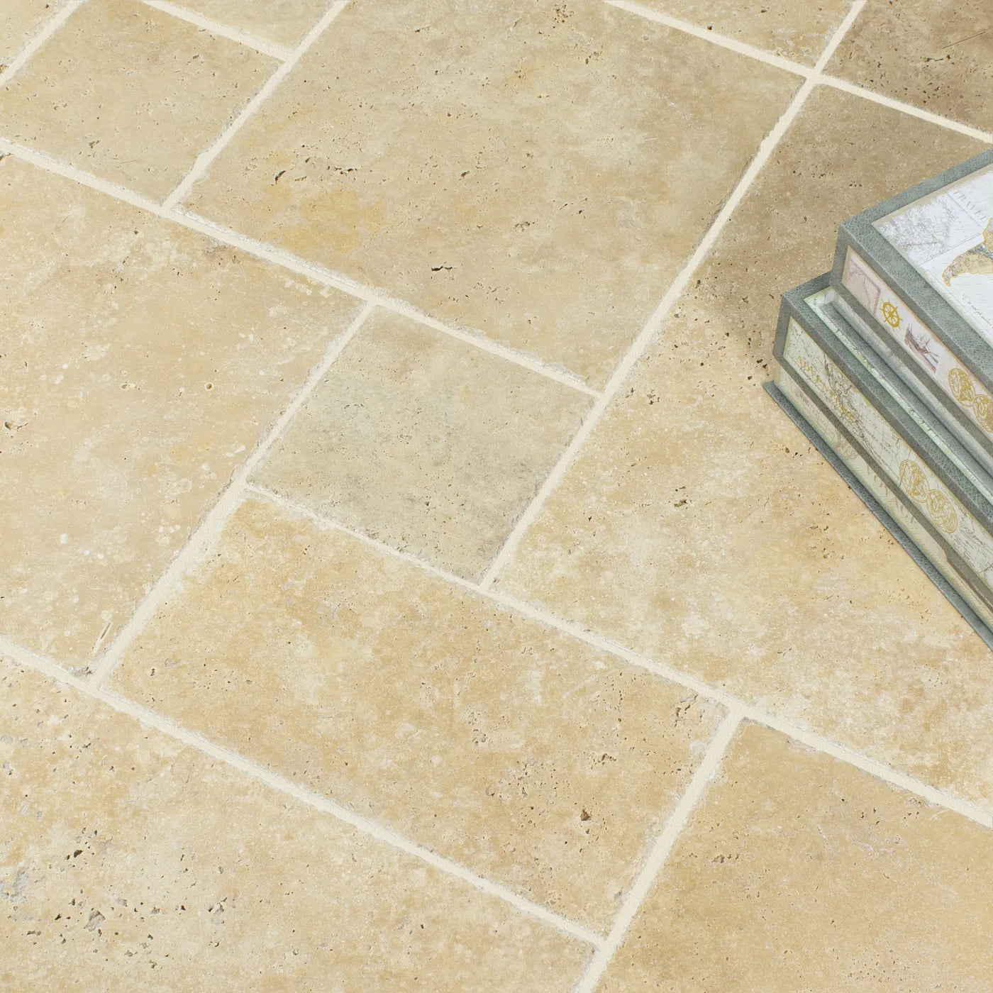 Lydia Classico Brushed & Chiselled Edge Travertine