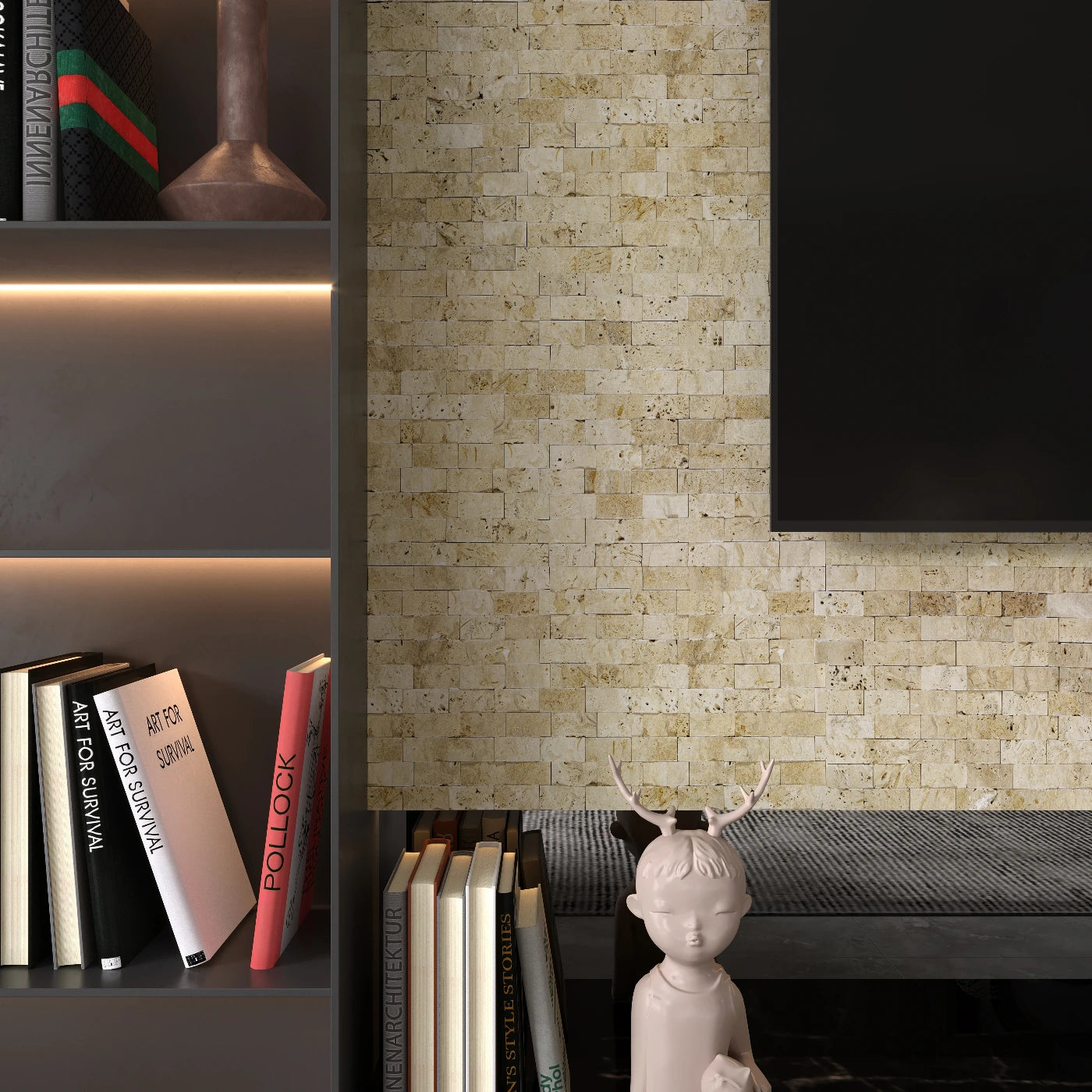 Lydia Classico Travertine Split Face