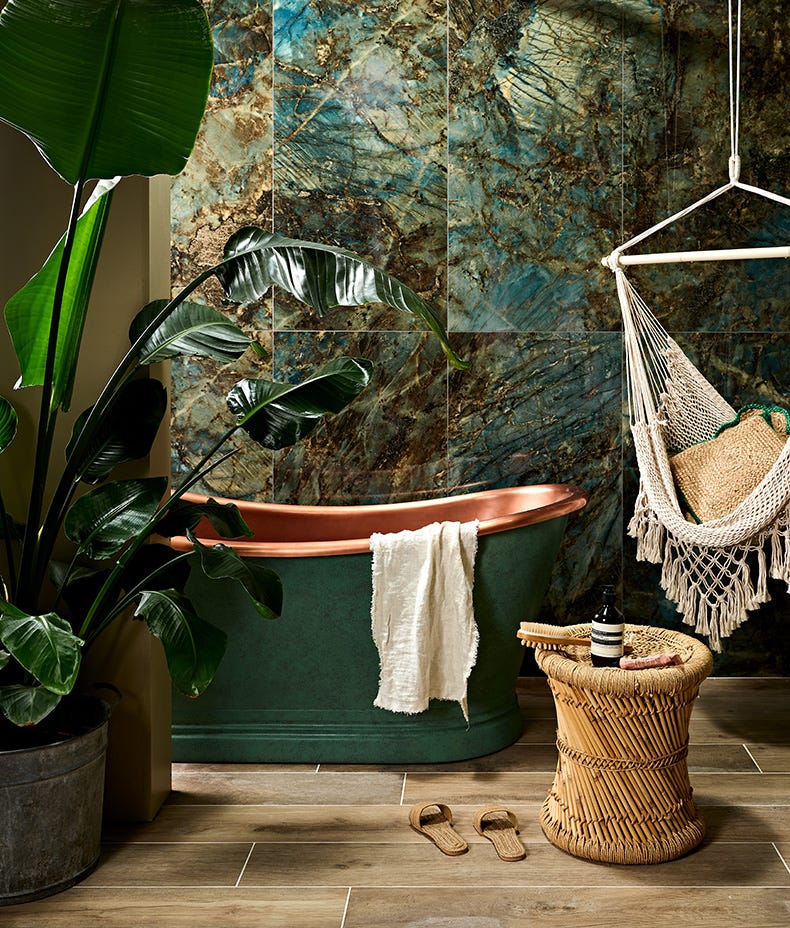 Rainforest Lemurian Porcelain