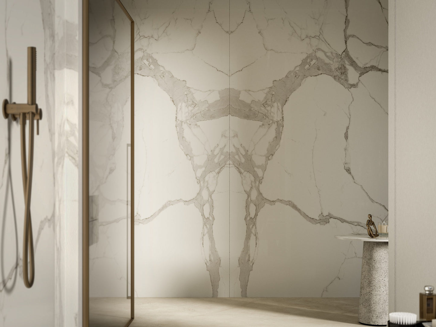 Marmi Marble Statuario Bookmatched (Glossy)