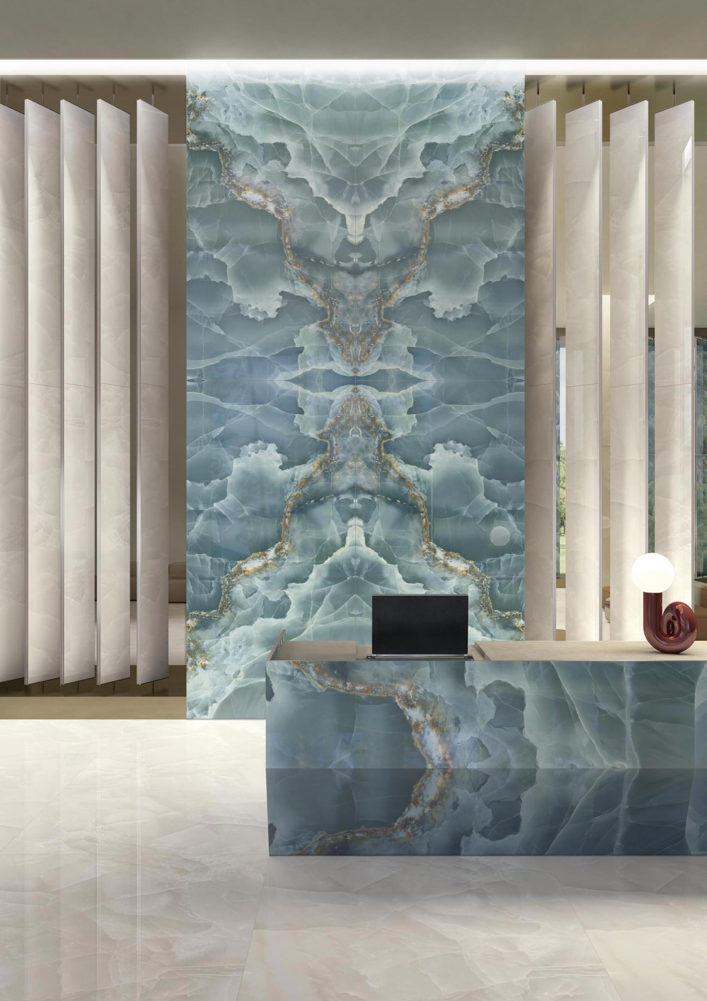 Onici Onyx Green Bookmatched (Full Lappato)