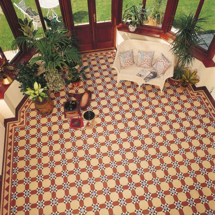 Inverlochy - Black, Blue, Buff, Red & White