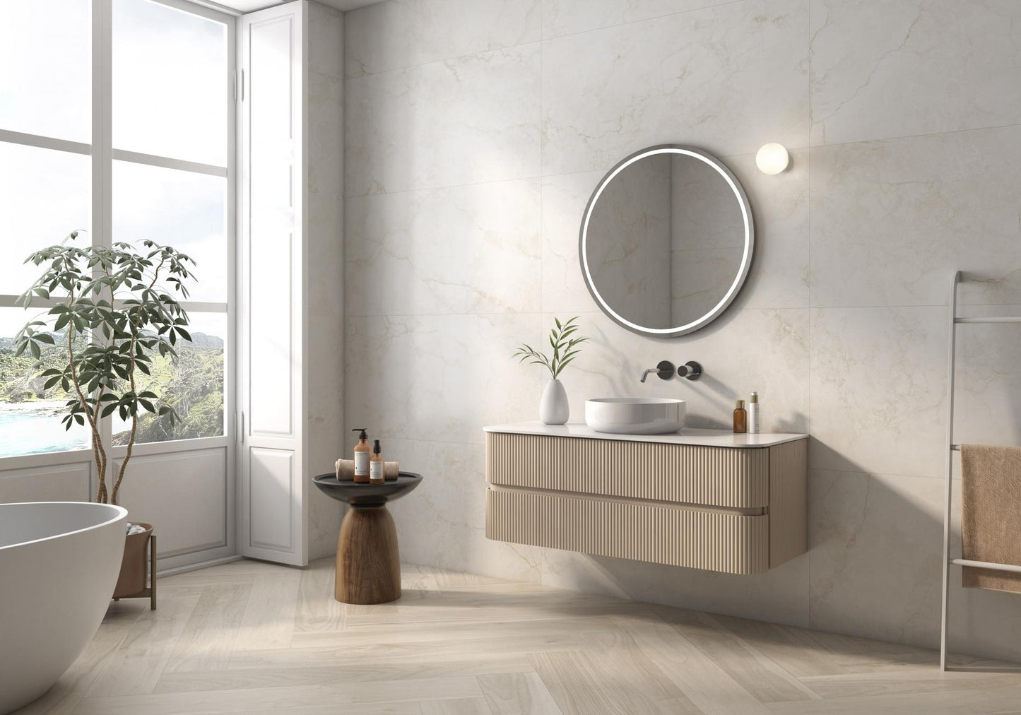 Aurora Marmol Creme Anitiqued