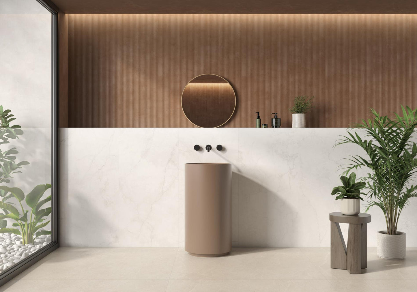 Aurora Marmol Creme Anitiqued