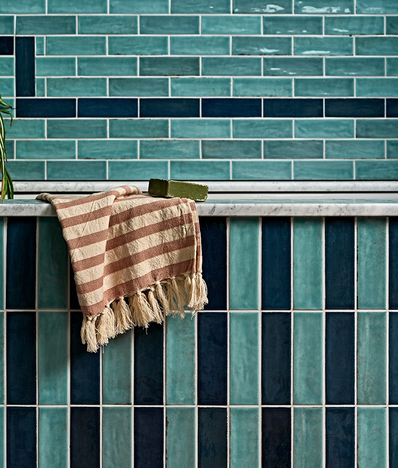 Petite Porcelain Blue Gloss Finish