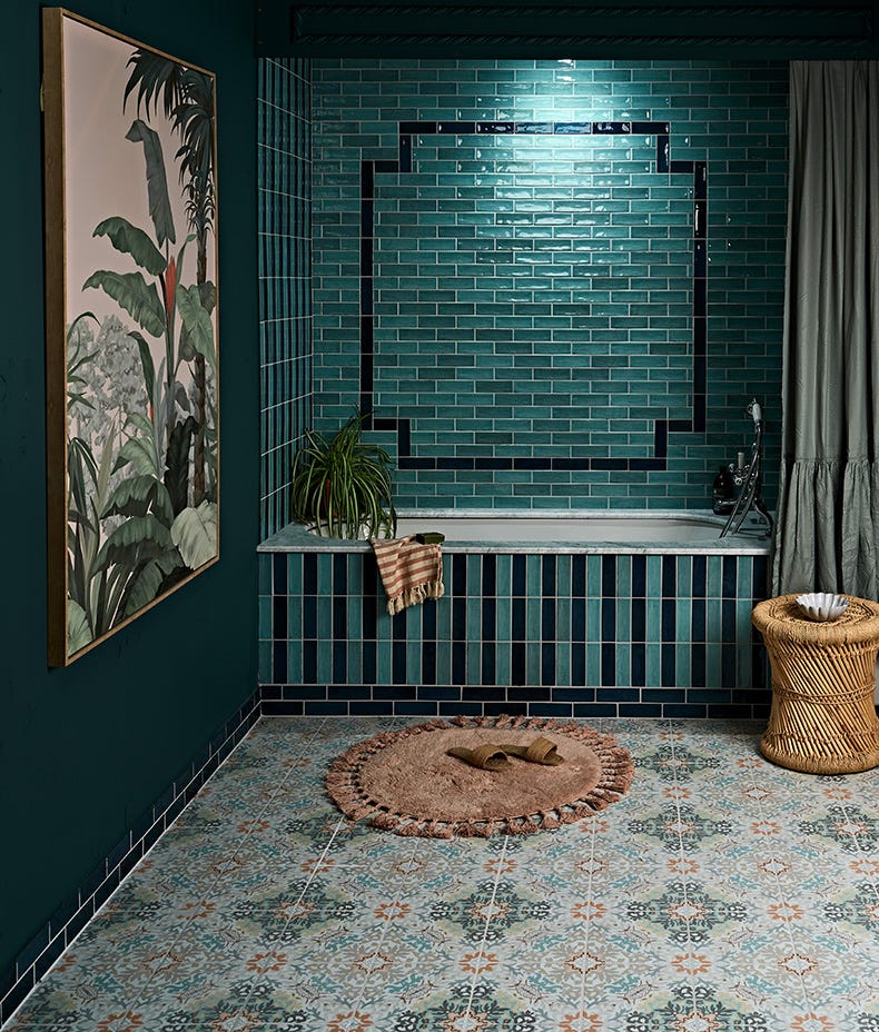 Petite Porcelain Blue Gloss Finish