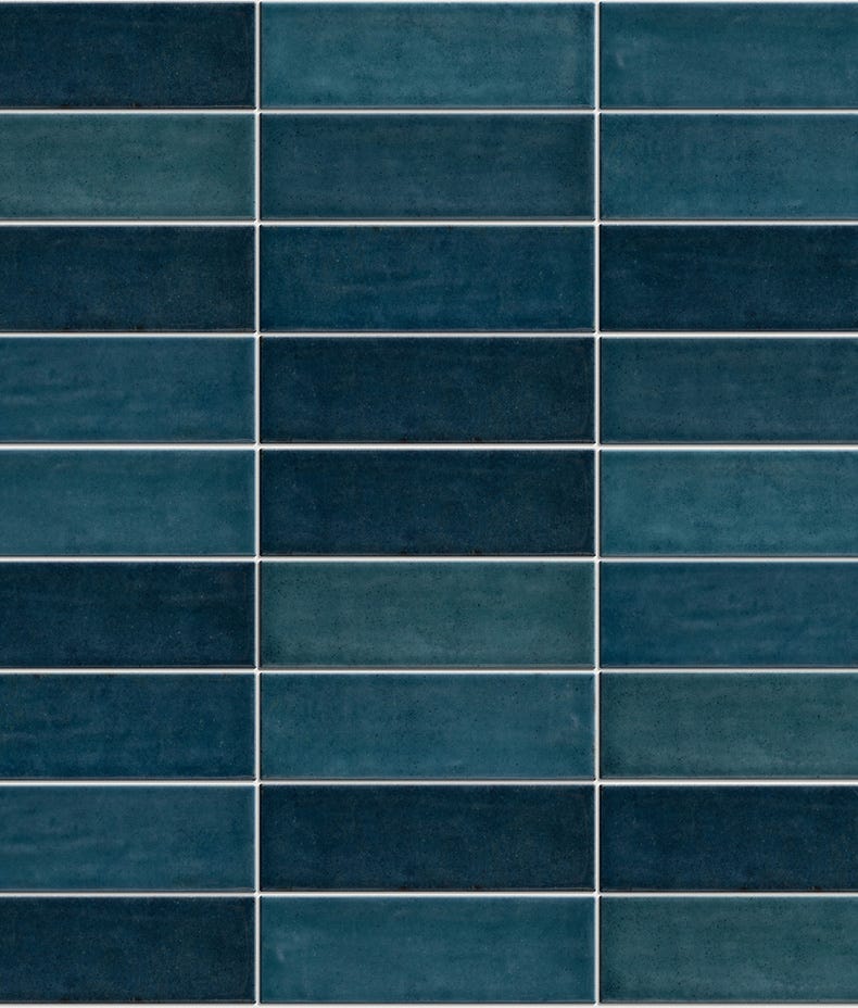 Petite Porcelain Blue Gloss Finish