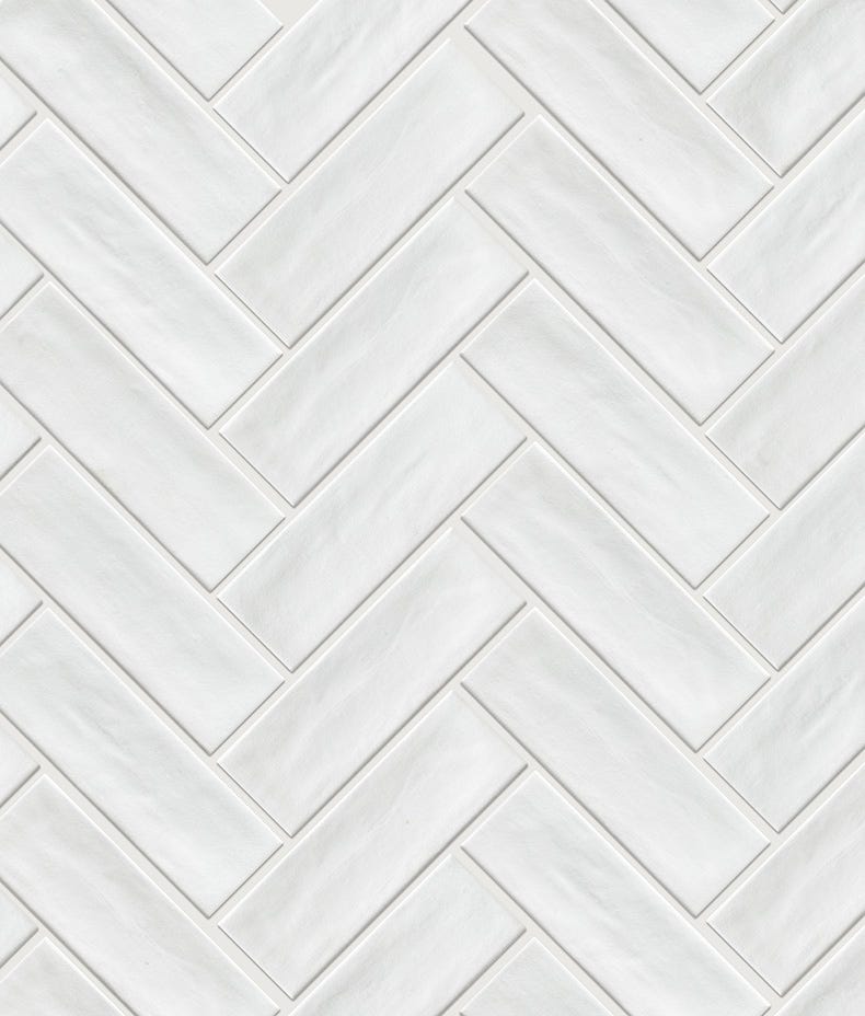 Petite Porcelain White Matt Finish