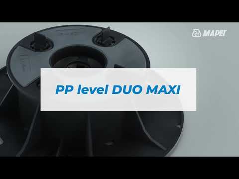 Mapei PP Level Duo Maxi Pedestal System Configurator