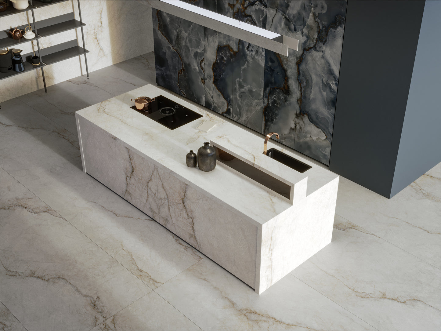 Marmi Quarzo (Full Lappato)