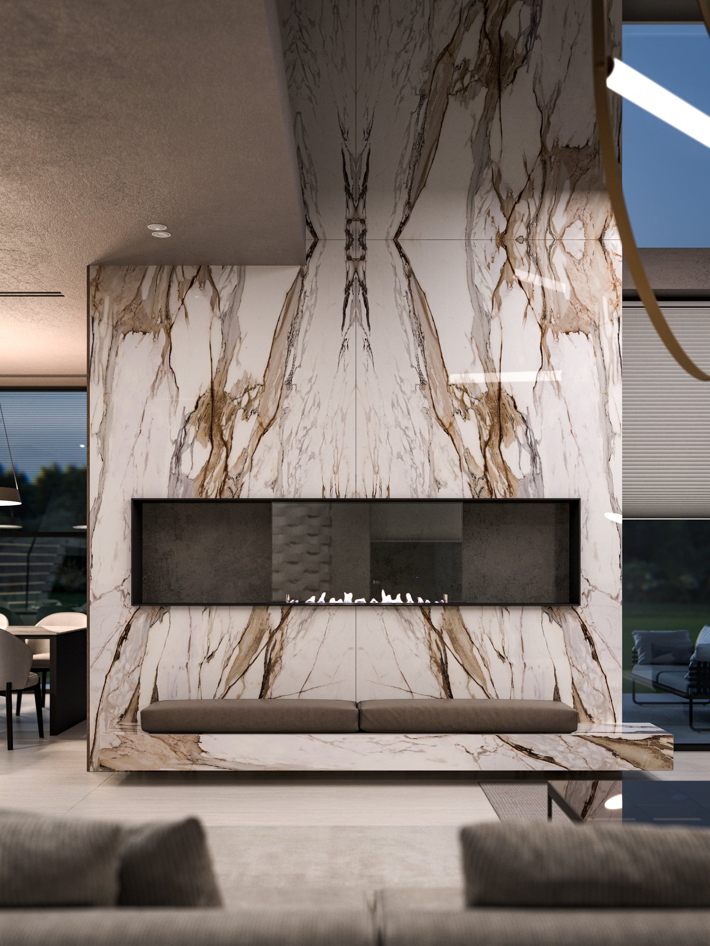 Marmi Macchia Vecchia Bookmatched (Full Lappato)