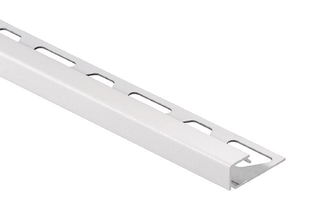 Schluter Quadec Q - MBW - Matt Brilliant White RAL 9003 Powder Coated Aluminium